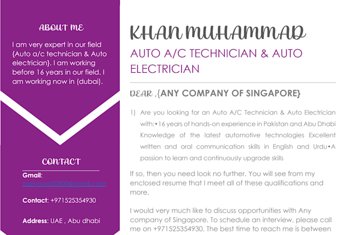 write, edit, and design cover letters for you